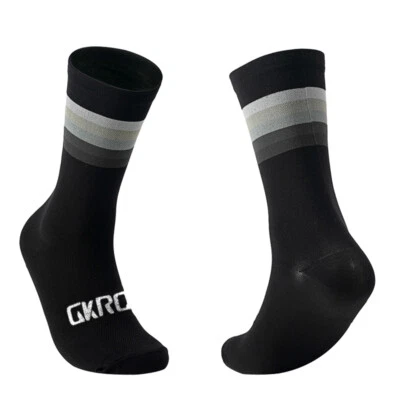 Professional Breathable Sport Socks Running Unisex Sock Knee High MTB Cycling us - Image 1 of 4