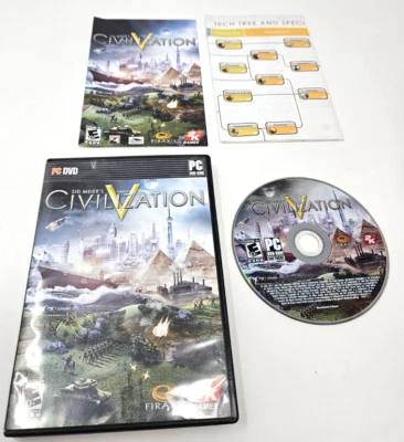 Sid Meier's Civilization V (PC, 2010) Complete TESTED WORKS! - Image 1 of 4