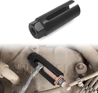 1/2" Drive Car Lambda Oxygen Sensor Open Socket Wrench Removal Hand Tool 22mm UK - Image 1 of 4
