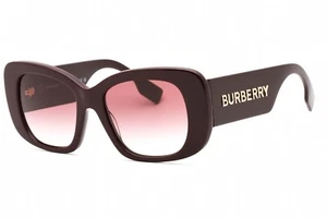 BURBERRY BE4410 39798H Sunglasses Bordeaux Frame Violet Gradient Lenses 52mm - Picture 1 of 4