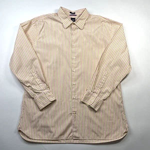 Camisa GAP ajustada premium de algodón a rayas con botones para hombre XXL 18-18 1/2 - Imagen 1 de 6