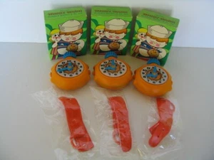 Lot of 3 Vintage Avon Kids Wrist Wash Bubble Bath with SEALED BANDS NIB FULL - Picture 1 of 5