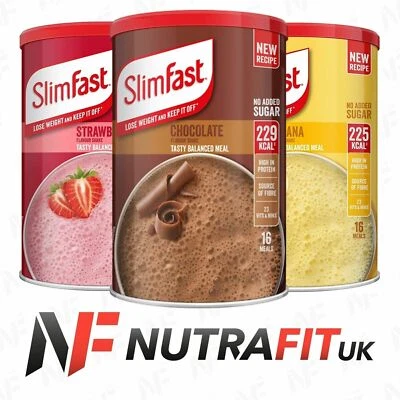 SLIMFAST MEAL REPLACEMENT MILK SHAKE weight loss management SLIM FAST - Image 1 of 4