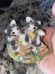 CALICO KITTENS CAT-ASTROLOGY Gemini - Picture 1 of 3