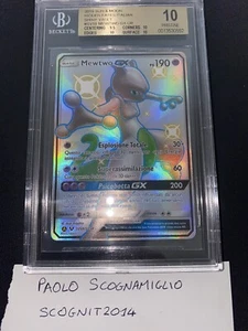 Mewtwo Sv59/sv94 Ultrashiny Destino Sfuggente Italiano Bgs 10 Pristine Mewtwo - Foto 1 di 8