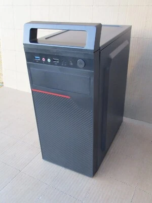 Computer Gaming Steel Case PC Cabinet Tower USB 3, No fan, US Seller - Image 1 of 4