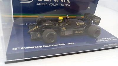 MIN540863312 Minichamps Lotus Renault 98T Ayrton Senna 1986 1/43 - Immagine 1 di 4