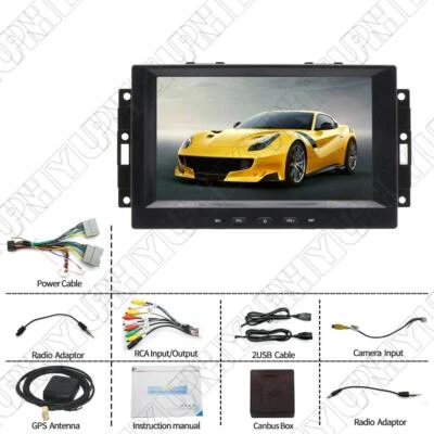 8" Android 14.0 Car Stereo Radio GPS Head Unit For Jeep Grand Cherokee 2004-2007 - image 1 of 4