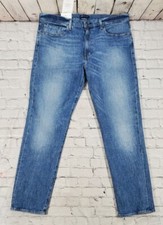 LEVI'S Made & Crafted 502 Selvedge Denim Taper Jeans Tencel X Refibra MENS 38X34