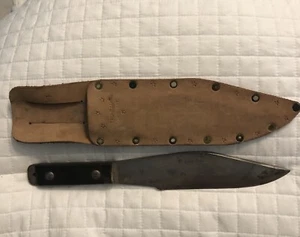 TRU-BAL USA 1960s 1970s Harry McEnvoy BOWIE AXE fighting throwing knife rare 13” - Picture 1 of 11