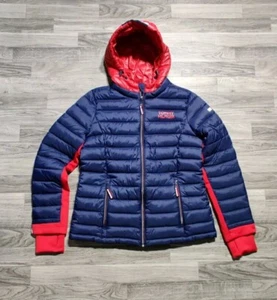 Tommy Hilfiger Chaqueta Ligera con Capucha Cremallera Completa Para Mujer Talla Mediana Leer - Imagen 1 de 17