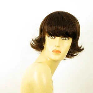 Perruque femme 100% cheveux naturel châtain ref MELINDA 6 - Picture 1 of 7