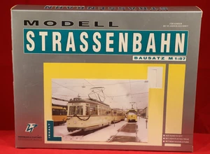 Modellstrassenbahn Bausatz H0 1:87 Herrmann & Partner ET 54,  2 EB 54 Museumszug - Bild 1 von 2