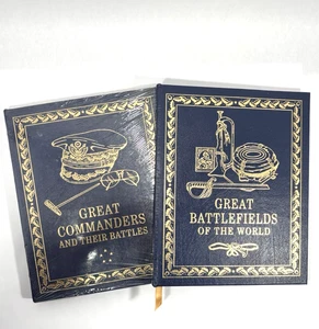 1987 Great Battlefields Of The World & Great Commanders Leather Bound Books - Bild 1 von 9