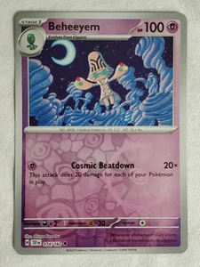 Beheeyem 74/162 Sv:05 Temporal Forces Reverse Holo Pokémon TCG - Picture 1 of 2