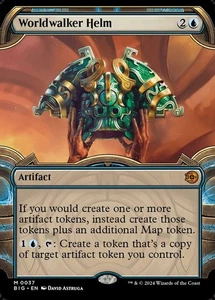 Worldwalker Helm (Showcase)(Near Mint NM) MTG Outlaws of Thunder Junction (BIG) - Picture 1 of 1
