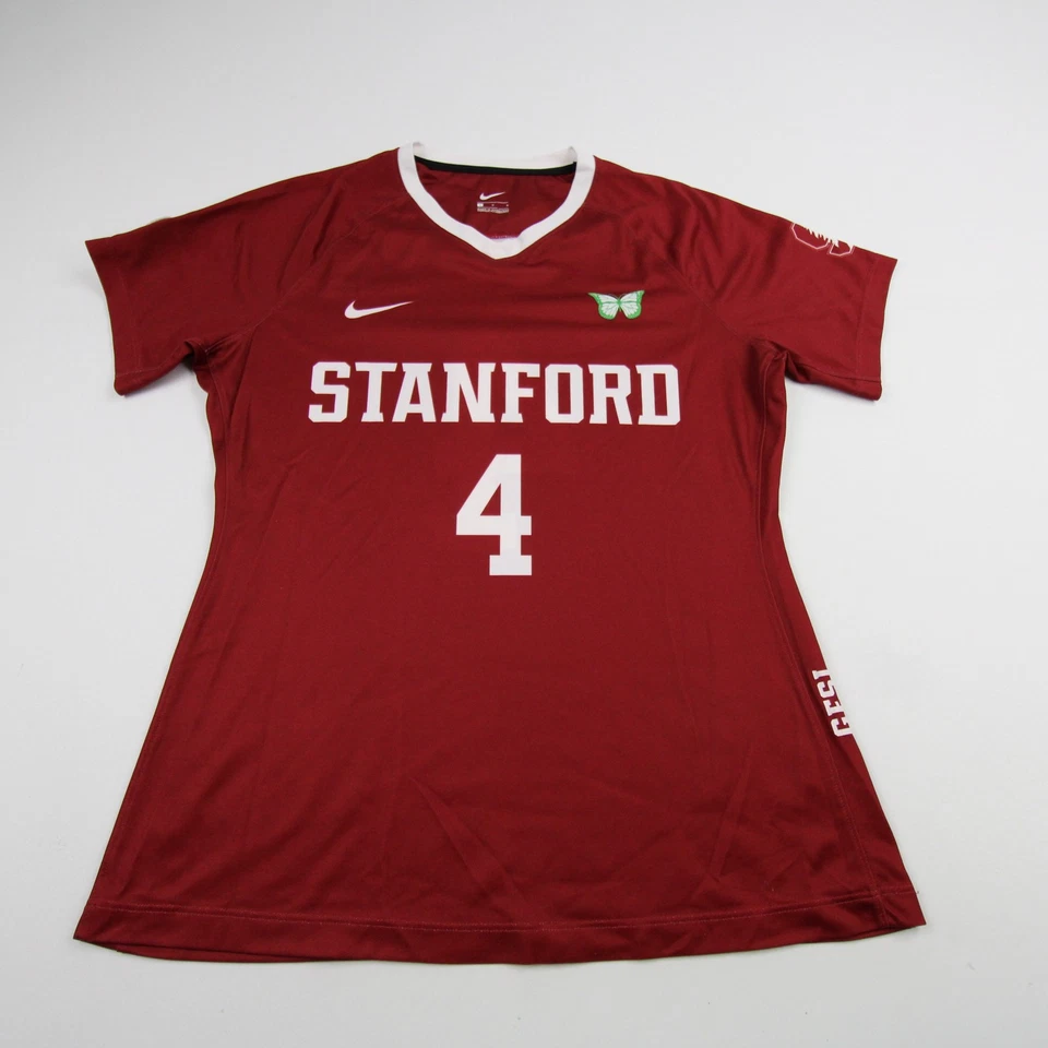 Stanford Cardinal Nike Game Jersey - Soccer Women's Crimson Used - Image 1 of 4