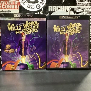 Willy Wonka und die Schokoladenfabrik 4K Ultra HD Blu-ray 50th Anniversary - Bild 1 von 4