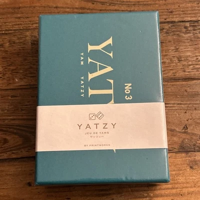 NEW & SEALED! Printworks yahtzee yatzy game classic Jeu De Yams No 3 - Image 1 of 4