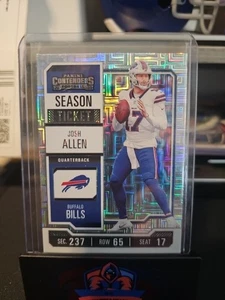 Josh Allen SELTENES MOJO TICKET REFRAKTOR INVESTITIONSKARTE SSP PANINI SCHEINE MVP NEUWERTIG - Bild 1 von 2