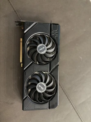 ASUS Dual RX7800XT O16G GDDR6X Black AMD Radeon Graphics Card - Image 1 of 2