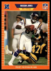 1989 Pro Set Hassan Jones Rookie Minnesota Vikings #230 - Picture 1 of 2