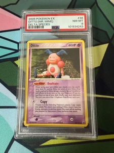 Dito (Herr Mime) - 38/113 - EX Delta Species PSA 8 - Bild 1 von 2