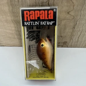 Rapala RFR-4 GSD Rattlin' Fat Rap Hecho en Finlandia Deep Runner - Crawdad - Imagen 1 de 5