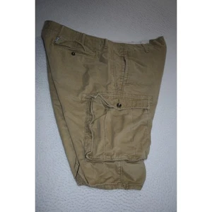 Levi's Cargo Shorts Mens Size 40 Flat Front Tan Cotton Camping Hiking - Picture 1 of 7