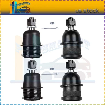 Fit For 2001-2003 Dodge Ram 1500 Van Set Of 4 Front Lower Steering Ball Joint Foto 1 de 4