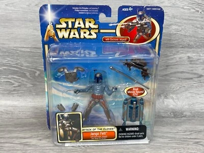 Juego de figuras de acción Star Wars Attack of the Clones Jango Fett Snap On Armor, Foto 1 de 4