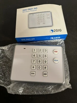 ✅ Genuine Nortek 2GIG Wireless Keypad Model 2GIG-PAD1-345 New In Box - Image 1 of 4