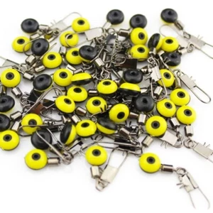 Fishing Beads Hook Shank Clip Connector Fishing Balls Bearing Swivel Connector - Bild 1 von 9
