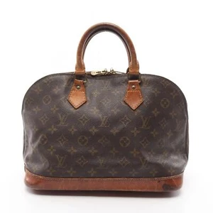 LOUIS VUITTON Alma PM Handtasche M51130 Monogram Leder Braun Gebraucht LV - Bild 1 von 11