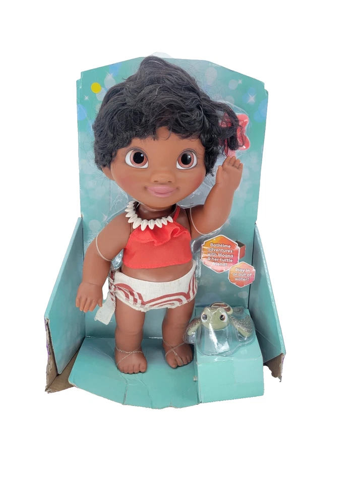 Disney Moana Young Moana Bath Time Doll 12" niña figura de juguete - Usado Foto 1 de 4