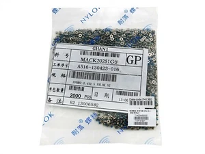 HP NYLOK PATCH FPH M2 0,4X2,5MM FLACHKOPFSCHRAUBEN 2000 STÜCK PAKET 712418-001 - Bild 1 von 2