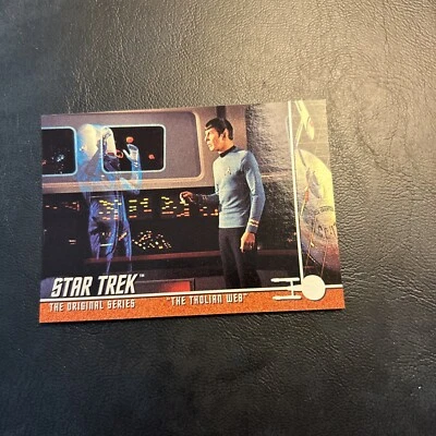 Jb6d Star Trek Original 1999 #198 Leonard Nimoy Spock The Tholian Web - Image 1 of 2