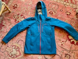 Patagonia Triolet Blue Gore-Tex Jacket Men's Sz L Large Waterproof Ski Jacket - Picture 1 of 9