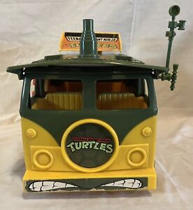 Vintage 1989 Teenage Mutant Ninja Turtles Party Wagon Van Bus Vehicle