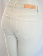 NEW BALDWIN DENIM THE RIVINGTON  Skinny Crop Jeans For Women SZ 26 in WHITE SAND
