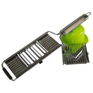 Pastilla de hierbas, cortadora de verduras 4 veces con inserto en V adicional lima - Imagen 1 de 4