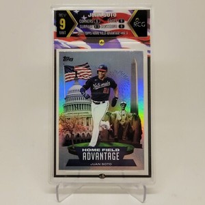 2022 Topps Series 1 Baseball Juan Soto Home Field Advantage HA-4  RCG Mint 9 