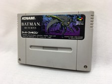 Nintendo Super Famicom Batman Return SNES Japan Ver. Tracking Number from Japan