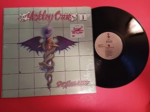 Motley Crue ~ DR FEELGOOD ~ 1989 1st Press Elektra 9-60829 STERLING in shrink M- - Picture 1 of 4