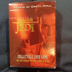 Star Wars, Junge Jedi CCG, Bedrohung durch Darth Maul versiegeltes Starterdeck - Bild 1 von 3