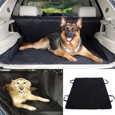 Car Trunk Mat Back Seat Cover Pet Dog Mat Hammock Zip Straps For Pet Dog Cat