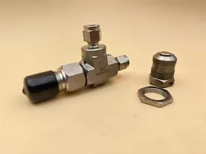 Parker EINSTELLBARES ENTLASTUNGSVENTIL 4A-RL4A-VT-SS ADJUSTABLE RELIEF VALVE - Picture 1 of 1