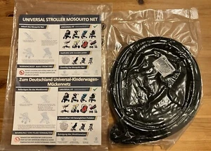Mosquitera UNIVERSAL para cochecitos cochecito repelente de insectos negro - Imagen 1 de 6
