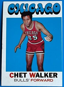 1971-72 Topps NBA Basketball Card #66 Chet Walker Chicago Bulls - Picture 1 of 1