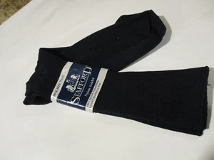 VINTAGE Stafford Nylon Anklet Navy Men's Socks 10-13 USA - Picture 1 of 4